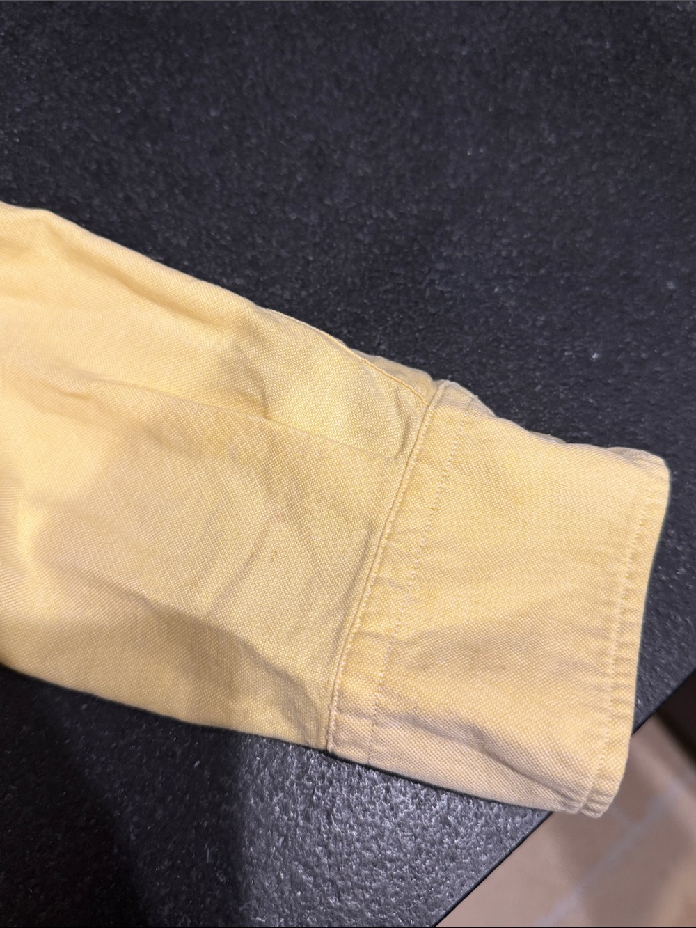 Ralph Lauren Light Yellow Oxford Shirt - Picture 5 of 5
